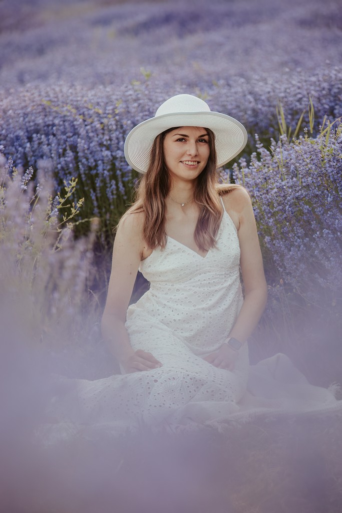 Levendulás fotózás