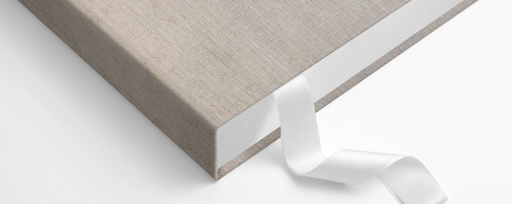 Természetes vászon + fehér műbőr